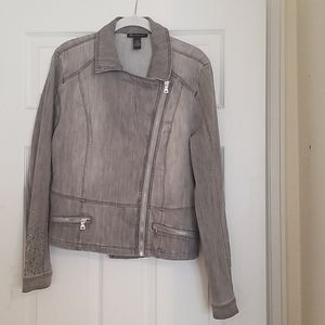 Embellished Jean jacket